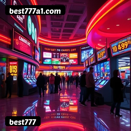 Loterias no lobby — imagem de referência